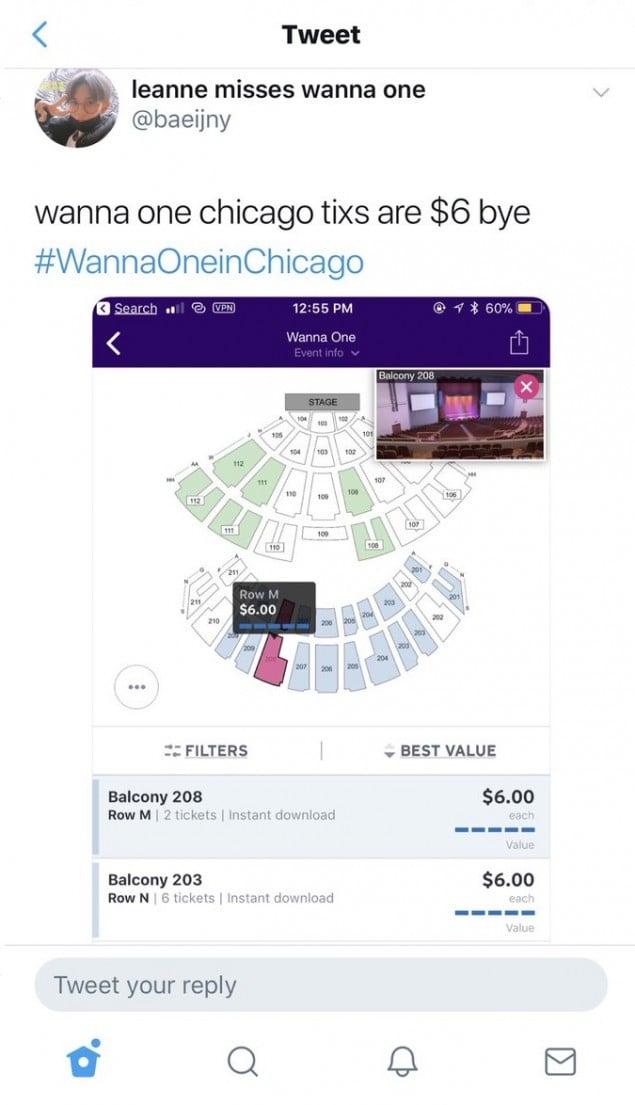 Tiket Wanna One
