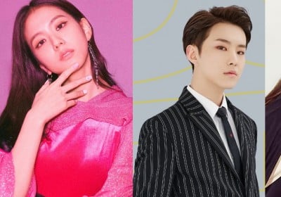 Jisoo, Nine Muses, Gyeongree (Kyung Li), Seventeen, Seungkwan, Hoshi, BLACKPINK