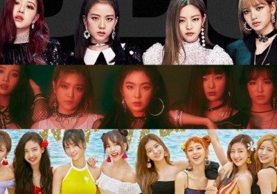 Apink, MAMAMOO, Red Velvet, TWICE, BLACKPINK