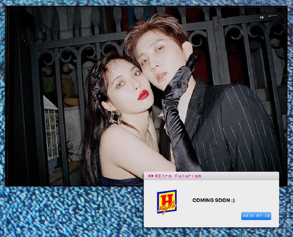HyunA and Hui rock modern vintage looks in Triple H's 'REtro