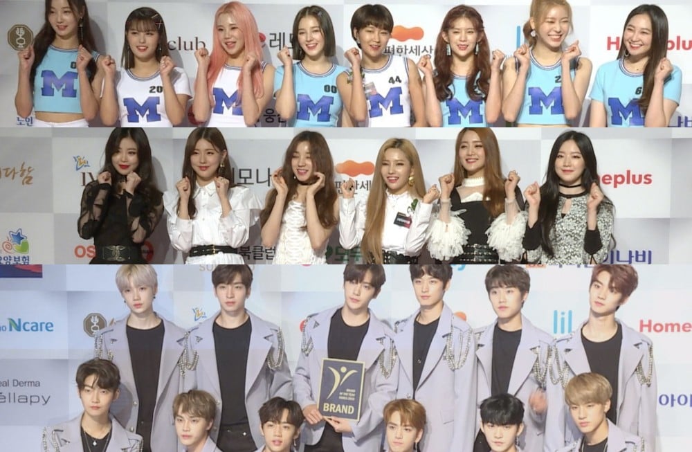 Momoland, The Boyz, (G)I-DLE