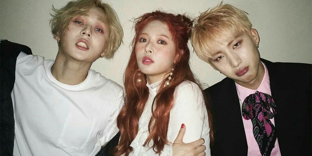 HyunA, Pentagon, Hui, Dawn (E