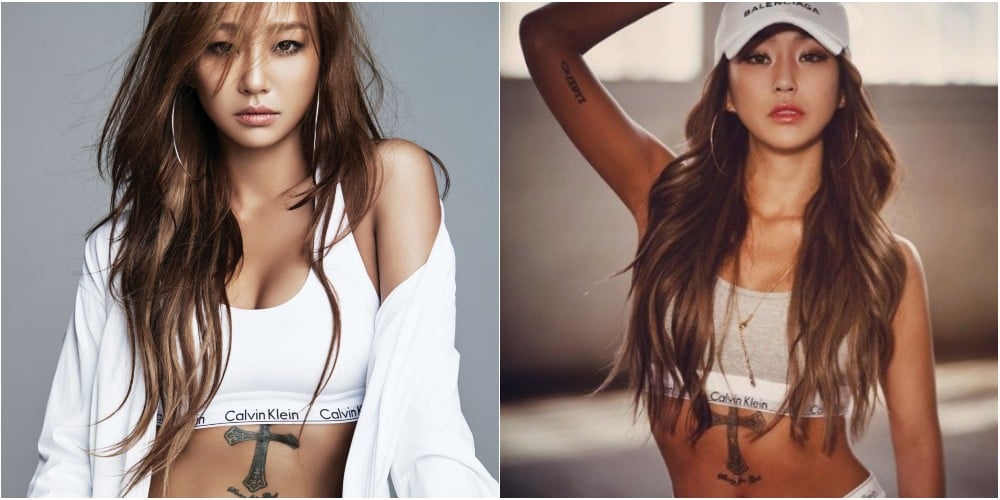 Hyorin opens up about suffering from pediatric cancer + using tattoos to  cover up the scar | allkpop