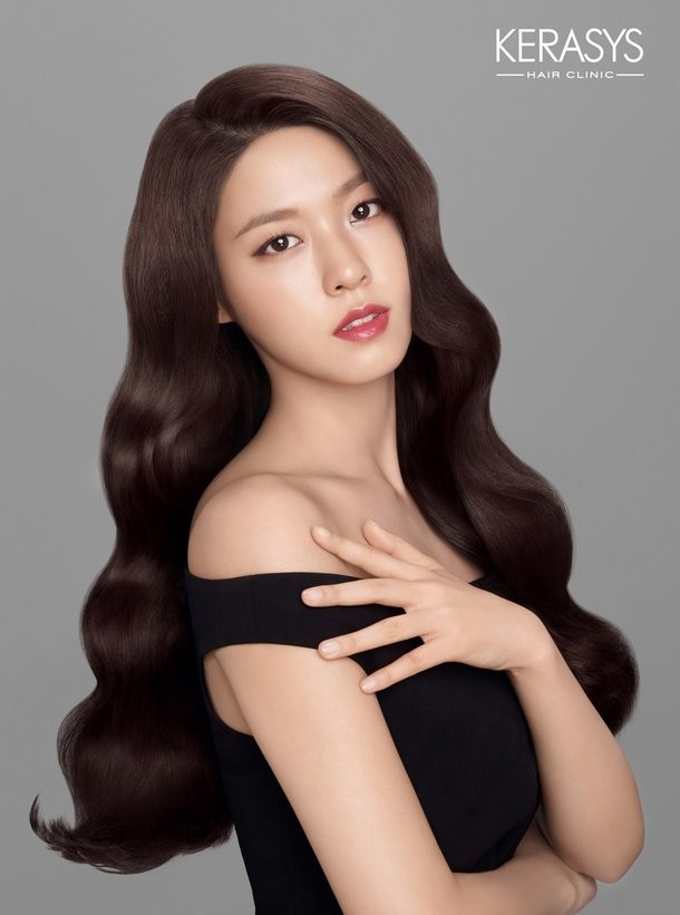 Seolhyun has beautiful, healthy hair for 'Kerasys' photoshoot | allkpop