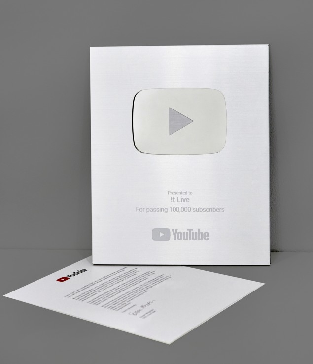 Sm S T Live Channel Awarded Youtube S Silver Play Button Myanmar Mynews