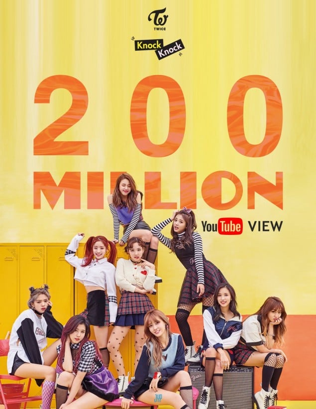 Twice S Knock Knock Hits 0 Million Views Allkpop