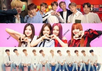 BTS, BLACKPINK, Wanna One