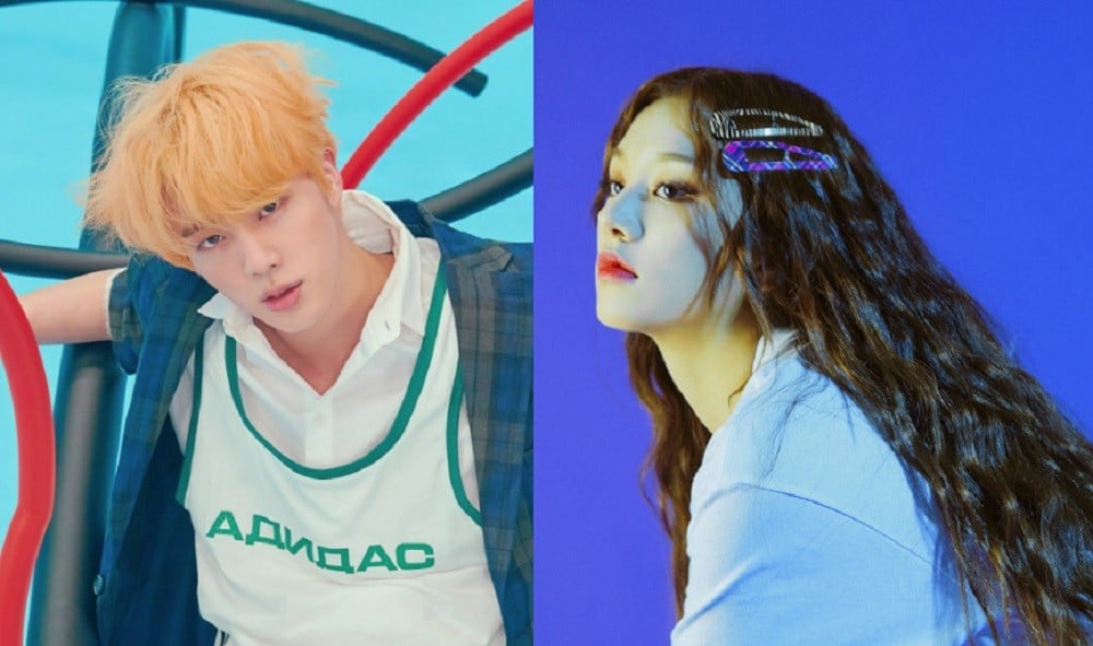 BTS, Jin, Jin, LABOUM, Solbin, Jin