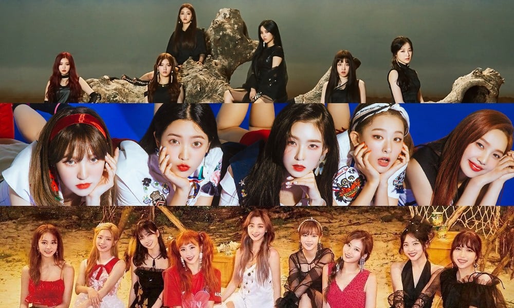 Red Velvet, TWICE, (G)I-DLE