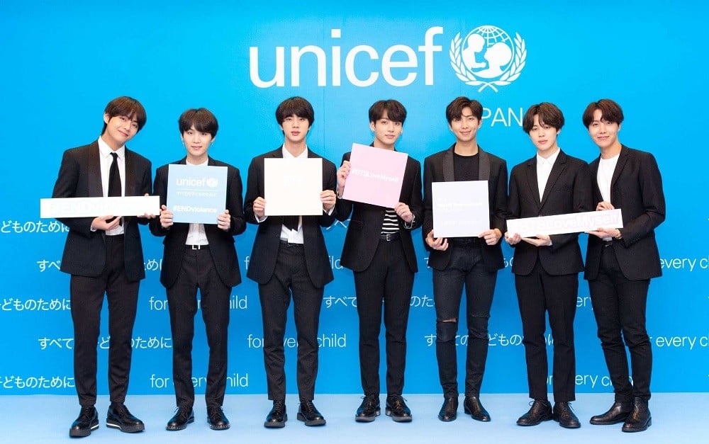 Jungkook speaks at U.N.