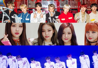 BTS, BLACKPINK, Wanna One