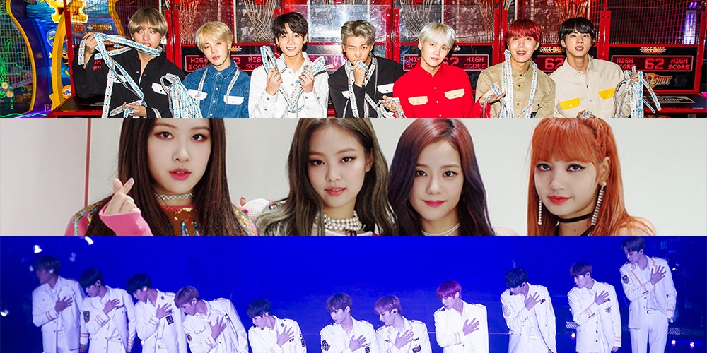 BTS, BLACKPINK, Wanna One