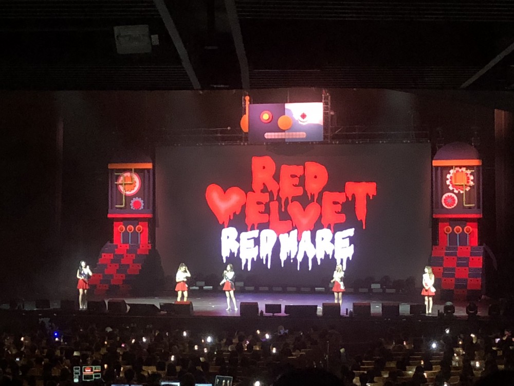 Джой из Red Velvet прервала выступление на RedMare из-за болей в локтях
