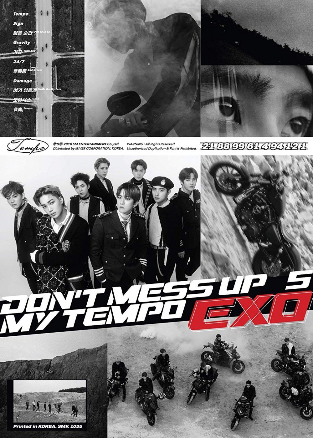 Which EXO 'Don't Mess Up My Tempo' album version do you want