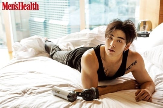 Бэкхо (NU'EST W) в фотосессии для журнала Men's Health