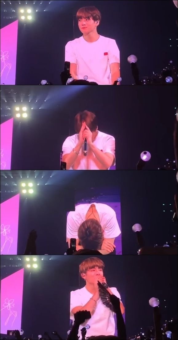 BTS' Jungkook breaks down in tears at London concert while talking