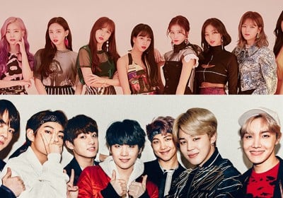 BTS, TWICE