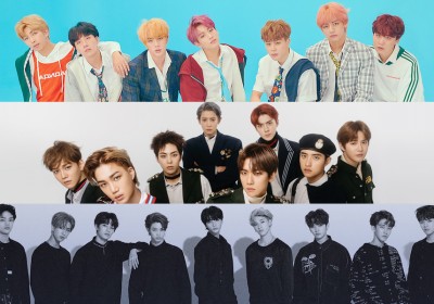 EXO, Seventeen, BTS, GOT7, Stray Kids