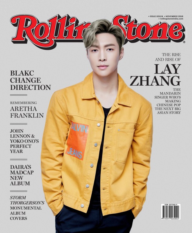 Лэй из EXO украсил обложку индийского издания "Rolling Stone"