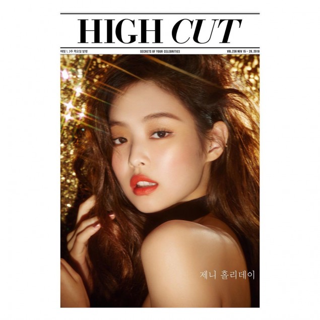 Дженни (BLACKPINK) блистает на обложке последнего выпуска High Cut