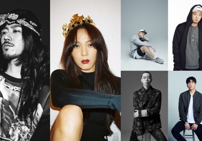 The Quiett, Tiger JK, Yoon Mi Rae, Swings, PALOALTO, BewhY, Changmo, Nafla