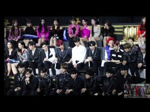 GOT7, Oh My Girl, Sunmi, TWICE, Wanna One