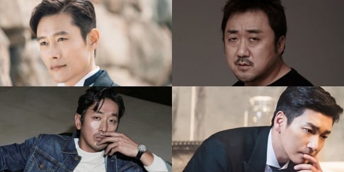 Ha Jung Woo, Jo Seung Woo, Lee Byung Hun, Ma Dong Seok