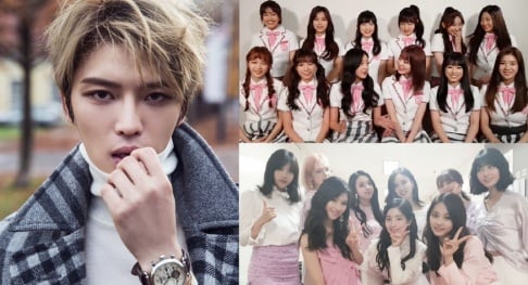 IZ*ONE, JYJ, Jaejoong, TWICE