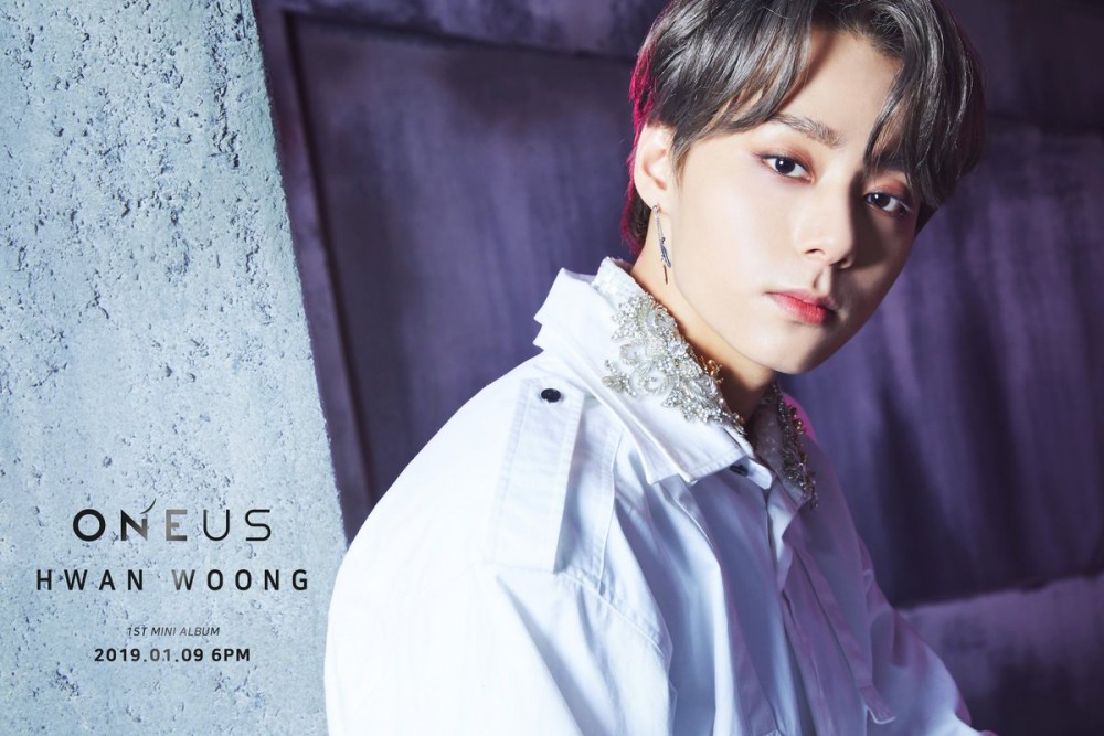 ONEUS unveils shining concept photos of Hwanwoong for debut album