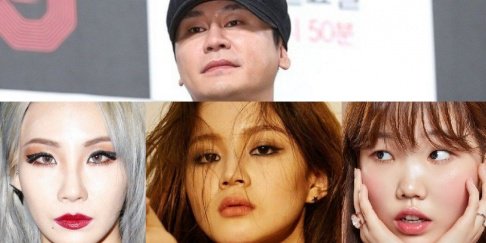 Suhyun, Chanhyuk, Katie Kim, Lee Hi, Yang Hyun Suk, CL 