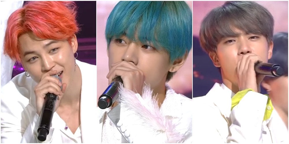 Bts Narrate The Lyrics To Boy With Luv For Their Encore On Music Bank Allkpop