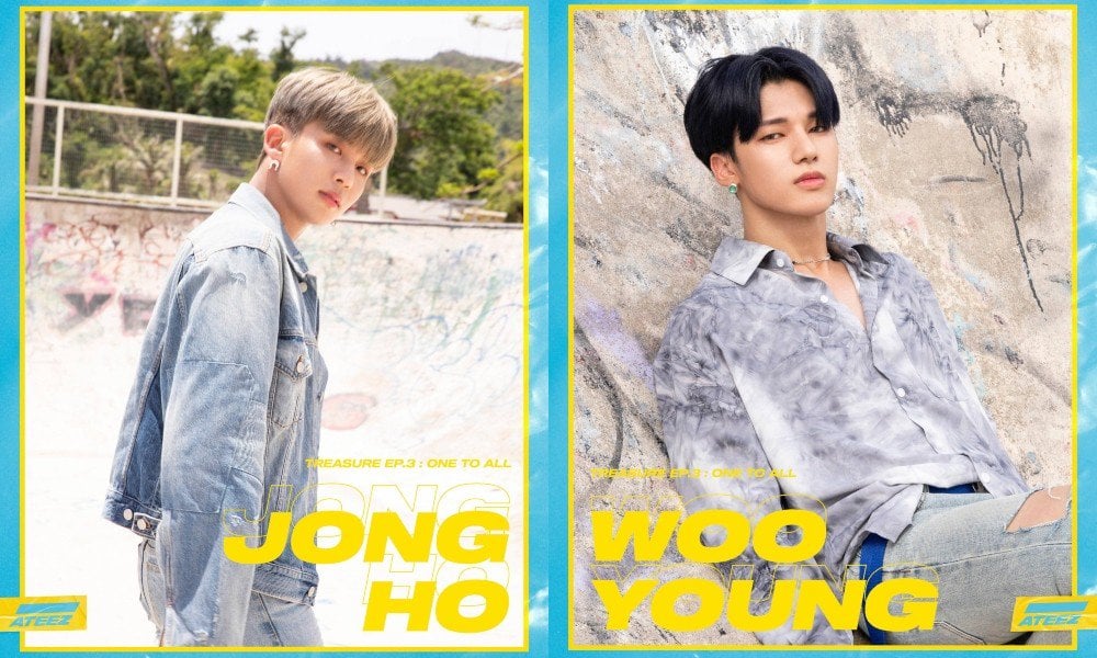 ATEEZ releases 'Wave' version teaser images of members Woo Young and Jong Ho | allkpop ATEEZ releases 'Wave' version teaser images of members Woo Young and Jong Ho | allkpop