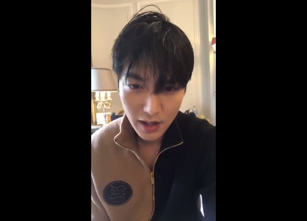 Lee Min Ho makes his fans smile with a surprise Instagram Lee Min Ho makes his fans smile with a surprise Instagram