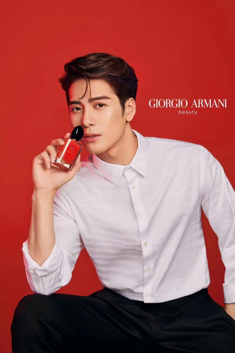 giorgio armani jackson wang