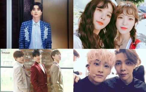 Yuta, Johnny, Red Velvet, Wendy, Seulgi, Jaehyun, Mark, Doyoung, Leeteuk