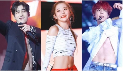 Jungkook, Hwa Sa, Seulgi, HyunA