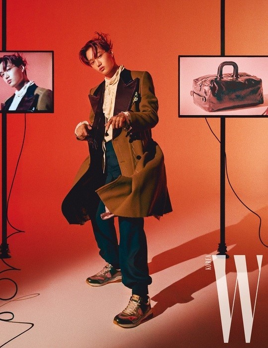 Кай из EXO появится на обложке сентябрьского выпуска W Korea