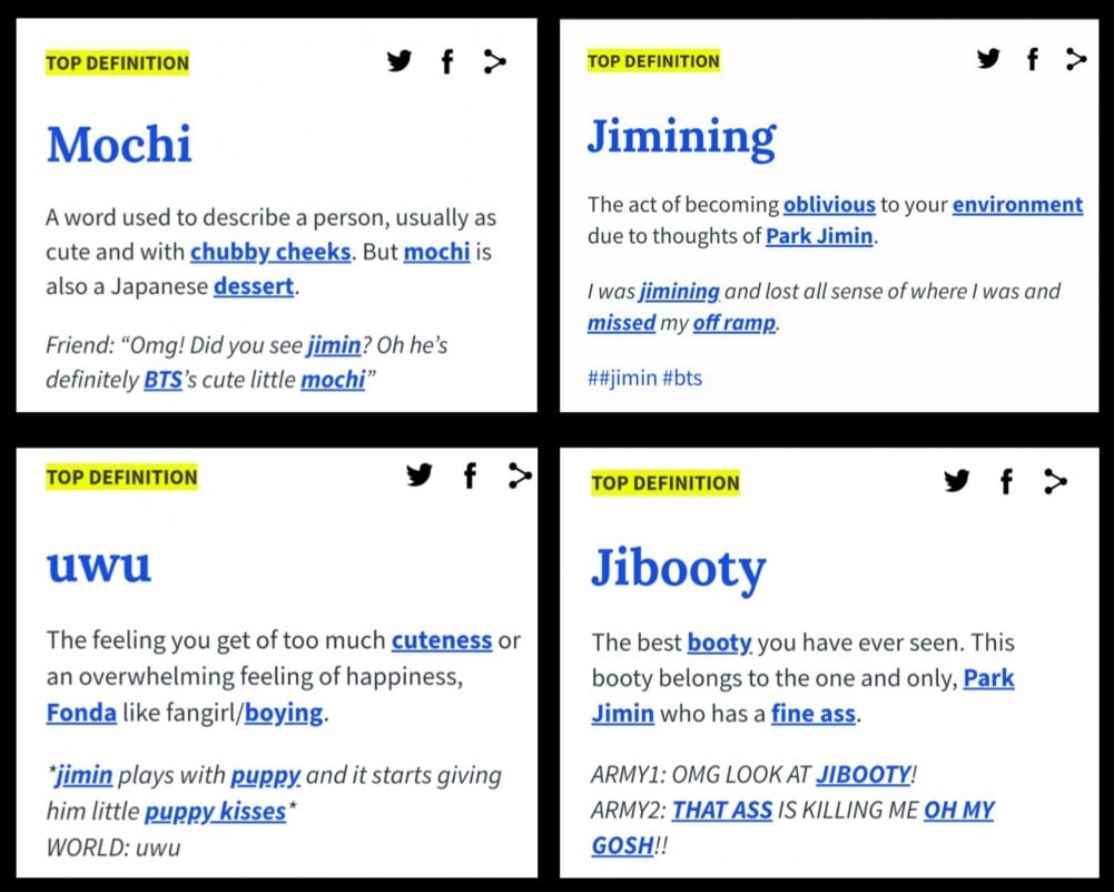 Urban Dictionary has a new definition for BTS Jimin and we agree with them. | allkpop