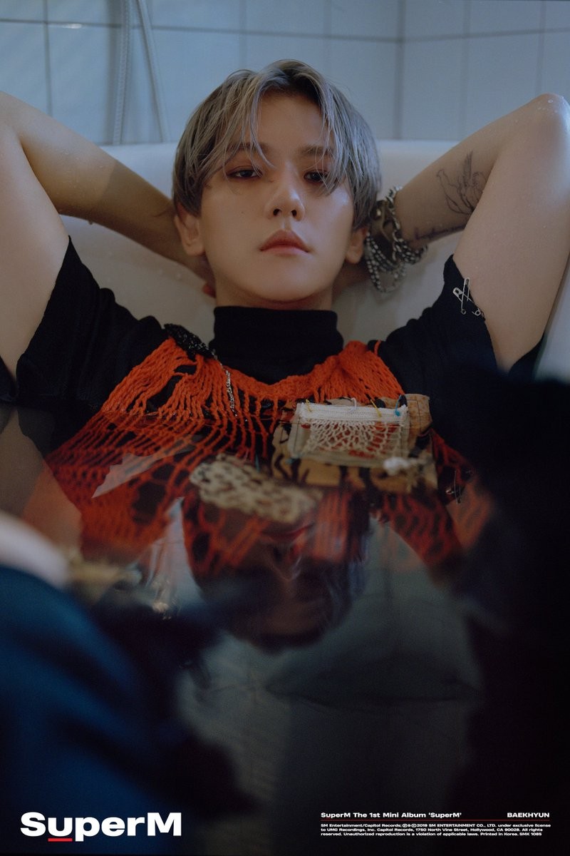Super M Unveils New Concept Photos Of Baekhyun For The 1st