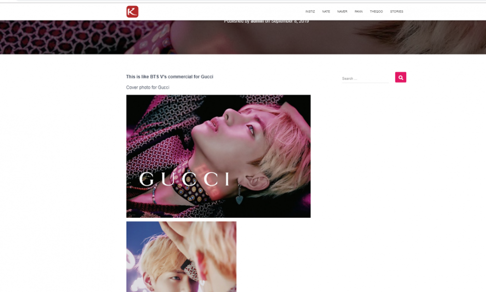 bts v gucci photoshoot