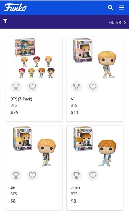 tae funko pop