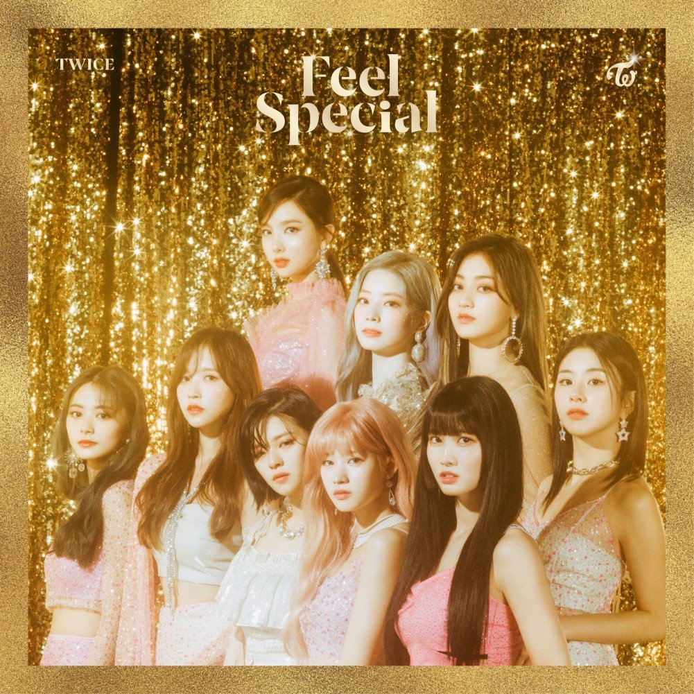 TWICE reveals glittery online album cover for 'Feel Special