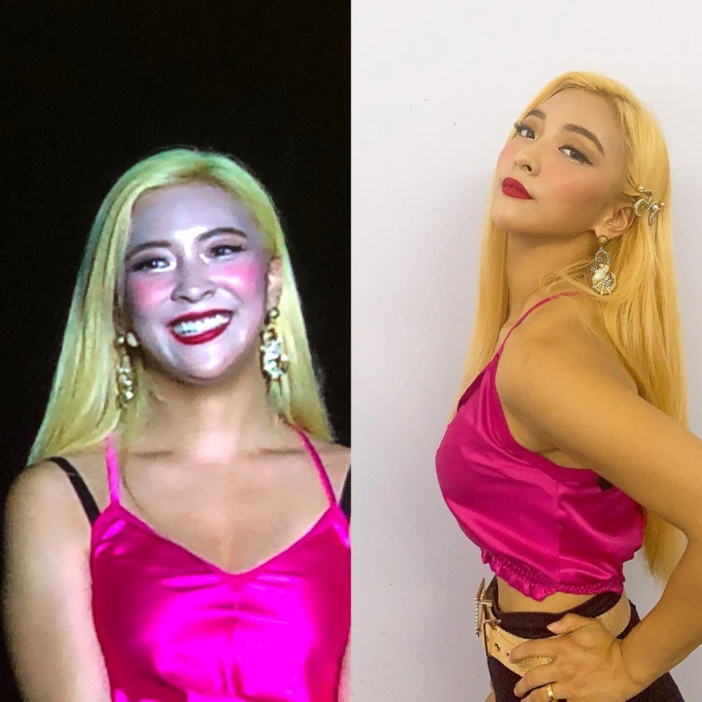 Luna s self makeup look gains attention for drastic difference on