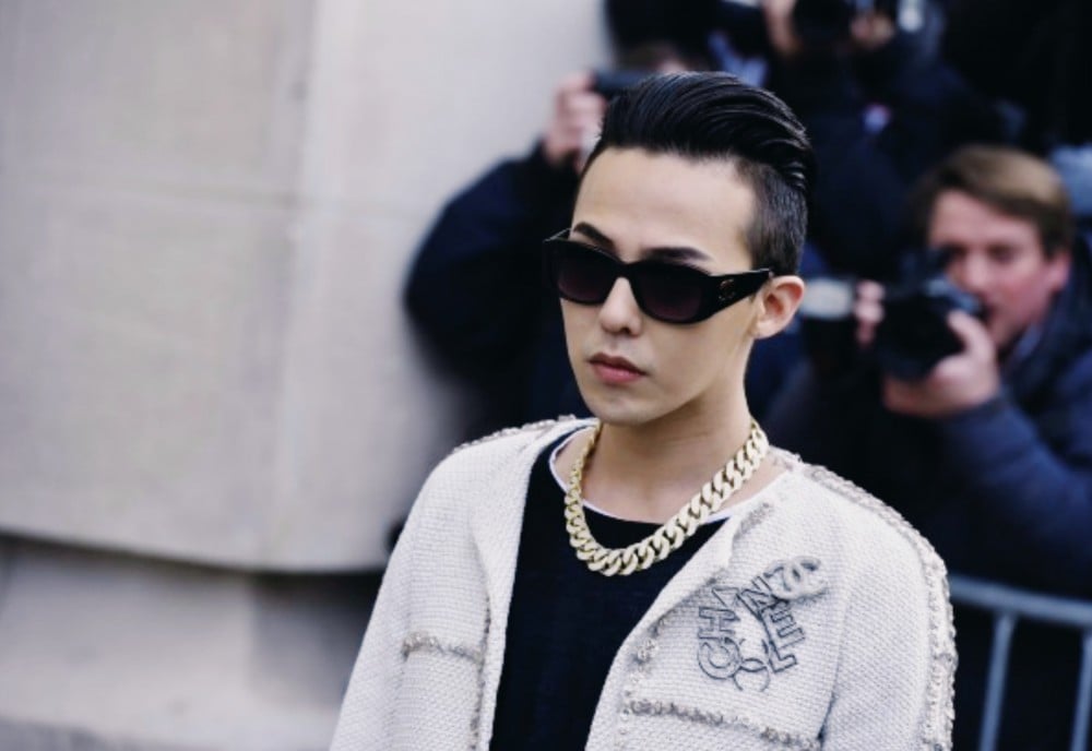 G-Dragon занял третье место в China's Fashion IP 100