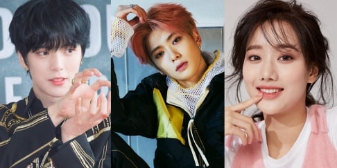 Naeun, Minhyuk, Mingyu, Jaehyun