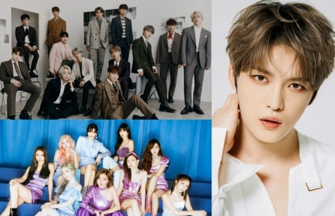 Jaejoong, Seventeen, TWICE