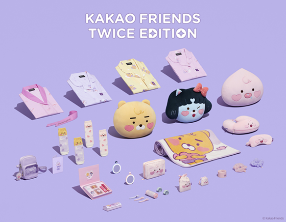 TWICE и Kakao Friends готовы к выпуску совместной продукции