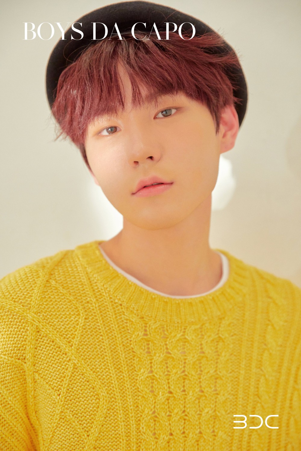 Boys Da Capo's Hong Sung Joon regards his own delicate visuals in unit