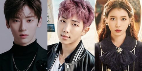 BTS, RM (Rap Monster), IU, NU