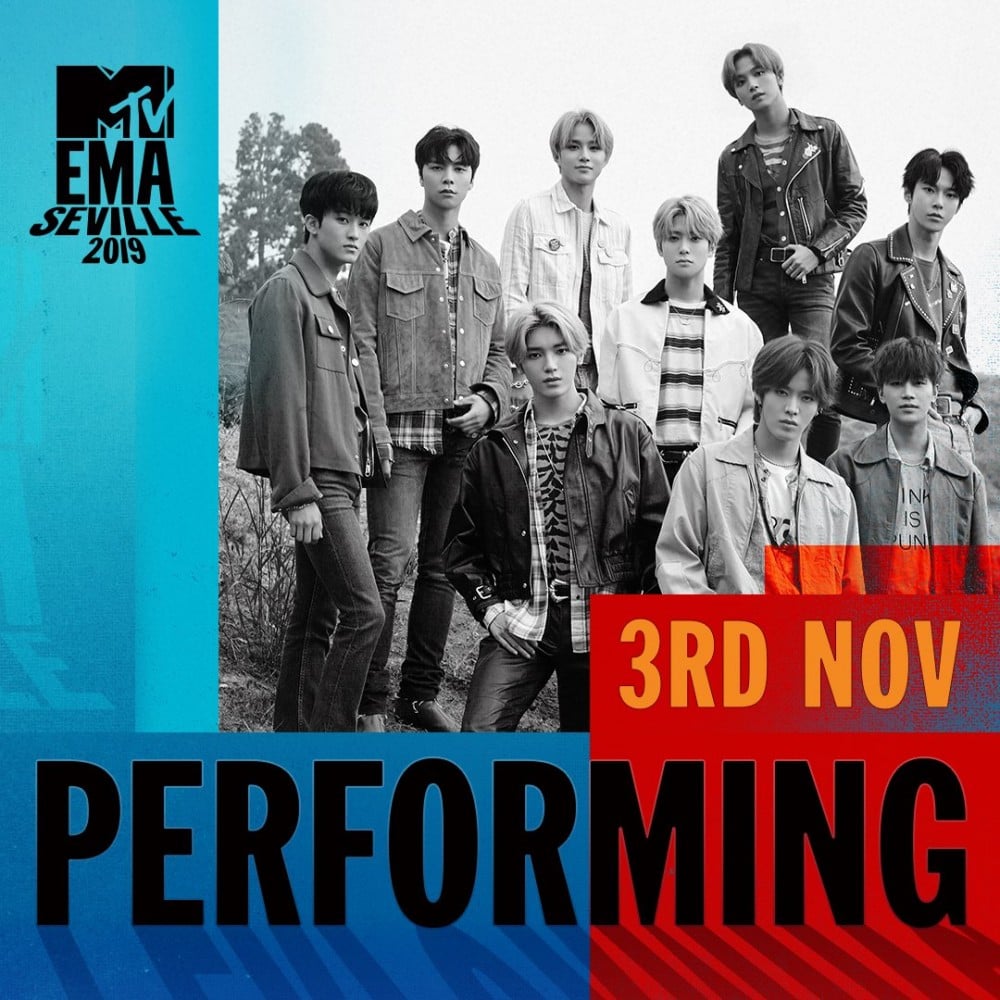 NCT 127 выступят на церемонии MTV EMA 2019